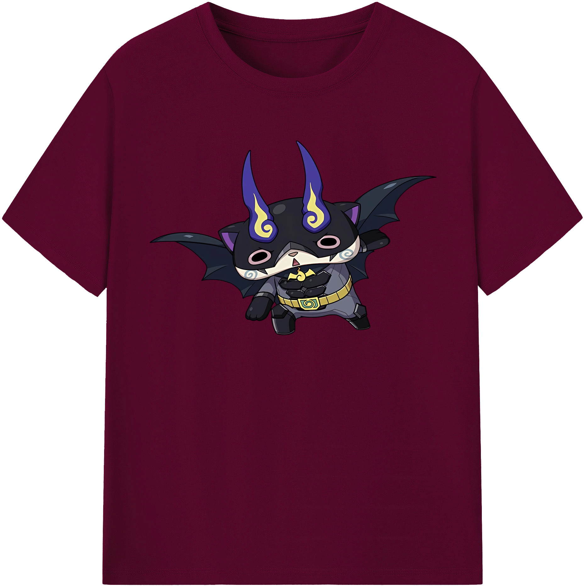 （画像用） 妖怪ウォッチ Yo-kai Watch レディースカジュアルプリントTシャツ（綿100％）